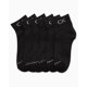 thumbnail image 4 of Calcetines Calvin Klein para niños, talla cuarto grande, negros, paquete de 6, 4 of 7