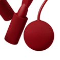 thumbnail image 4 of Cordless Jumping Rope Gym Exercise Fitness Weighted Cardio Endurance Jump Bearing Wire Rope Rope for Kids Ball dia6.5cm Red, 4 of 9