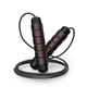 thumbnail image 1 of Nvzi Cuerda para saltar, cuerda para saltar de velocidad rápida sin enredos, cable con rodamientos de bolas, cuerda para saltar de acero ajustable para entrenamiento (roja), 1 of 5