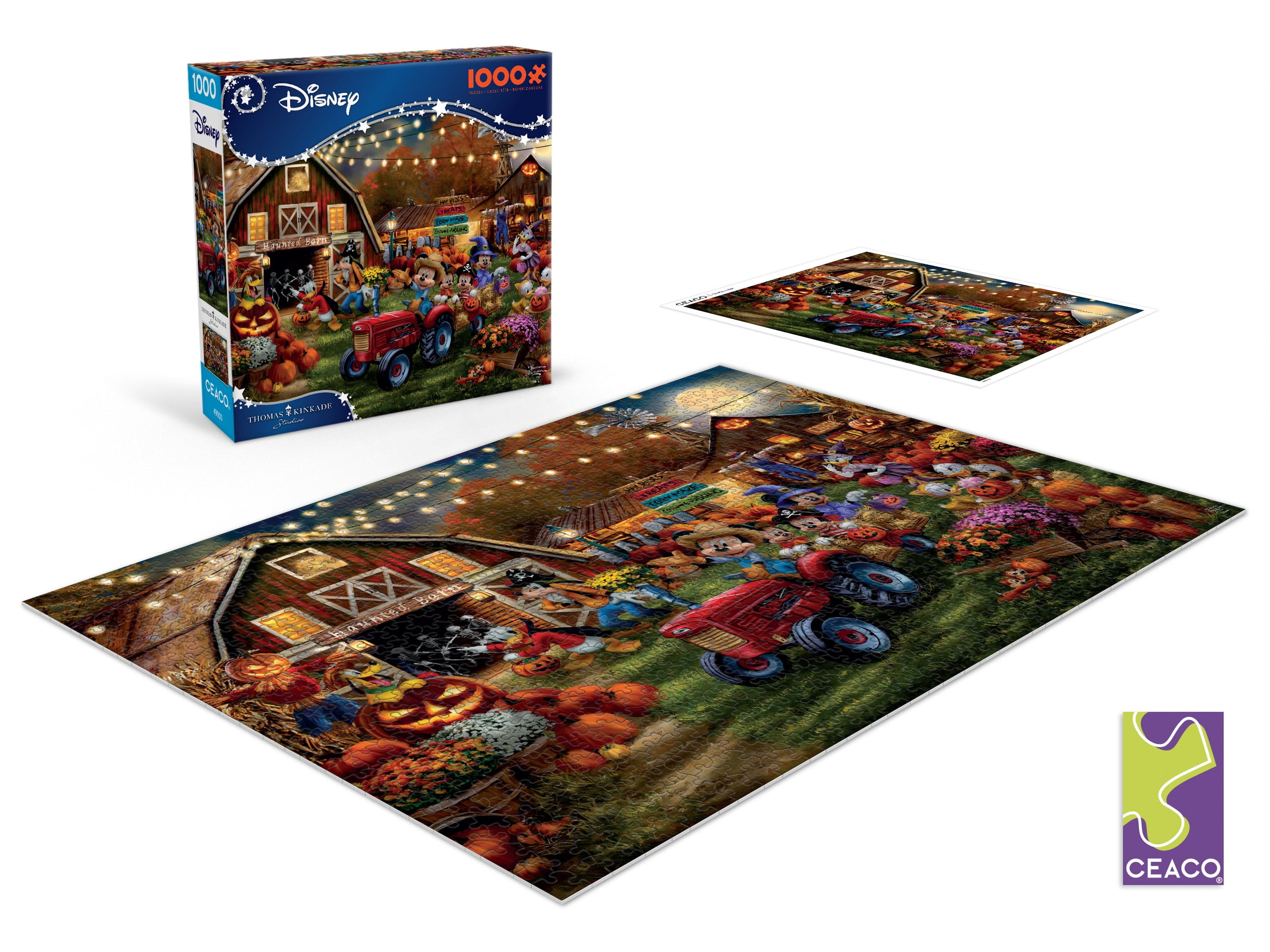 Ceaco - Brandclub - Ceaco 1000 Piece Mickey and Minnie Pumpkin