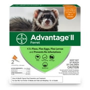 Advantage II Flea Prevention for Ferrets, 2 Monthly Treatments