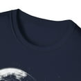thumbnail image 3 of Astronaut Picking At The Moon Novelty Graphic Apparel & More Unisex T-Shirt, 3 of 4