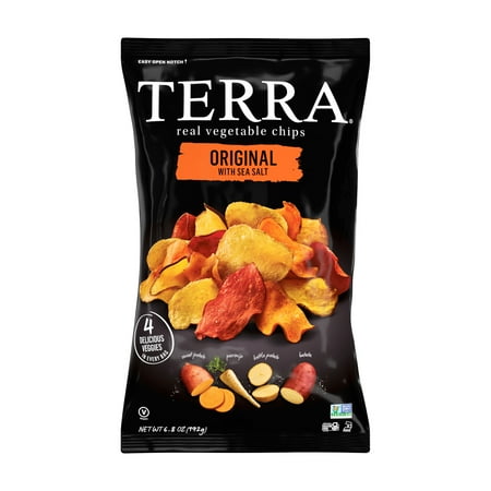 TERRA Original Sea Salt Vegetable Snack Chips, 6.8 oz