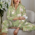 thumbnail image 6 of Naloa Cute Rabbit And Flower Pajamas for Women Set, Womens Pajama Sets, Lounge Sets for Women, 2pjs for Women-X-Large, 6 of 7