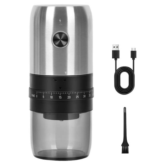 Travel Friendly Rechargeable Coffee Grinder Coffee Mill Small Coffee Grinder Espresso Grinder for Indoor Use