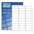 thumbnail image 2 of Blank Labels Address Labels, Permanent White Matte Label Inkjet and Laser Printer Guaranteed, Easy to Peel Made in USA 2.625 x 1 3,000 Labels 100 Sheets, 2 of 4