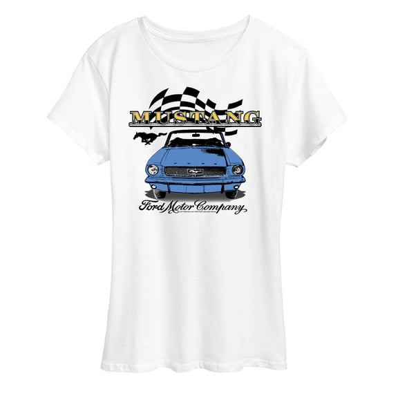 Ford - Vintage Mustang Convertible - Women's Short Sleeve Graphic Tee