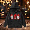 thumbnail image 2 of Top Kids Hoodie Christmas Long Sleeve Solid With Pocket Boys Sweatshirt Girls Winter Coat Outerwear Size 3-14 Years, 2 of 7