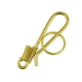 thumbnail image 4 of Gold Fish Buckle Belt Bag Clip Loop Hook Keychain Key Fob Keyring, 4 of 6