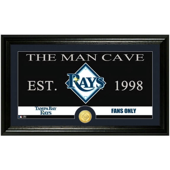 Tampa Bay Rays Man Cave Panoramic Photomint - No Size