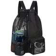 thumbnail image 1 of Mochila de almacenamiento Wdftyju con cordón bolsa de baloncesto para deportes al aire libre, 1 of 9