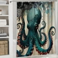 thumbnail image 6 of Orinice WODEJIA Creative Octopus 3D Printed Polyester Bathroom Blinds Set Bathroom Shower Curtain Set Bathroom Accessories, Beautiful Wide Fabric Bathroom 36x72, 6 of 7