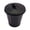 Black, variant on Unique Small Wastebasket Small Garbage Bin Reinforced Construction Space Saving For Home And Work Areas