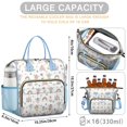 thumbnail image 5 of Fairy Princess Carriage Pattern Womens Lunch Box for Work,Insulated Large Lunch Bag for Tween and Teen,Loncheras Para Mujer,Leakproof Adult Lunch Bag for Work,Beach,Travel,Picnic,Camping, 5 of 7