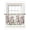Beige, variant on PARIS Curtains 45 Inch Length,Sheer Curtains for Bedroom Living Room Window Vintage Pink Eiffel Tower Romantic Leaves Couple Rod Pocket Drapes Kitchen Curtains Small Half Window 42"x45" 2 Panels