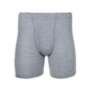 George Mens Covered Waistband Regular Leg Boxer Briefs, 10-Pack