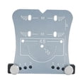 thumbnail image 1 of TFixol 35mm Aluminum Hinge Hole Cutter with Precision Locating Frame for Door Panel Hinge Installation, Silver or Red (Optional), 1 of 6