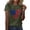 Green, variant on Odbmxy T Shirts for Women Short Sleeve Fourth of July Summer Womens Shirts Leisure Vacation Beige Heart Print Pullover Tops