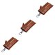 thumbnail image 4 of Cartera de Cuero Sonducket Almacenamiento Llaves Monedero Vintage, 4 of 6