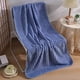 thumbnail image 5 of pstuiky Toalla de baño grande de terciopelo con rayas verticales para adultos absorbente de secado rápido para el hogar para parejas, 5 of 6