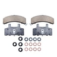 thumbnail image 7 of Detroit Axle - Front Brake Kit for 1995-1999 Chevrolet GMC Tahoe Yukon Express Savana 1500 C1500 Suburban 2WD Front Brake Rotors Ceramic Pads Brakes, 7 of 7