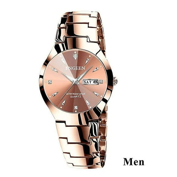 2024 Luxury Brand Fngeen Women Watches Men Watch Steel Wristwatch Gift For Couple Watches For Lovers Relogio Feminino