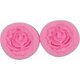 thumbnail image 2 of 2 Piece 3d Flower Bloom Rose Shape Silicone Molds for Cupcake Dessert Chocolate Jelly Cookie Decor, Jewelry, Pastry, Chocolate, 2 of 4