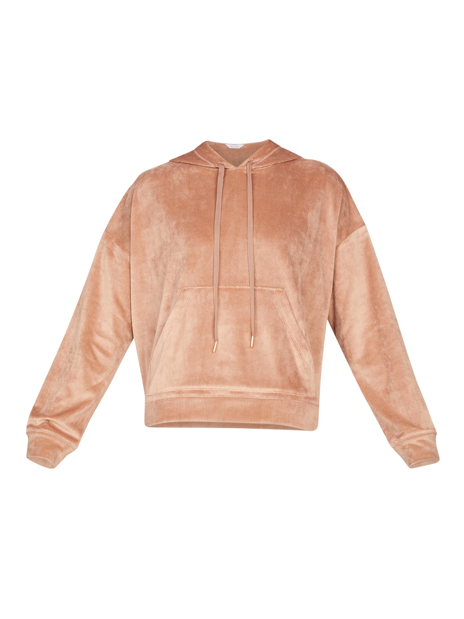 Express one eleven hotsell oversized velour hoodie