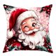 thumbnail image 1 of La funda de almohada decorativa para fiesta del día de Navidad con patrón de cervatillo de Papá Noel es adecuada para la funda de cojín del sofá de la habitación del hogar, regalo de Año Nuevo, 1 of 4