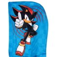 thumbnail image 6 of SEGA Sonic the Hedgehog Little Boys' Athletic Fleece Hooded Sweatshirt Shadow Blue, 6 of 7