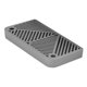 thumbnail image 1 of Mat de arena para gatos Pasos de gatos fáciles de limpiar para gatos interiores suministro de mascotas gatos pequeños Gris, 1 of 8