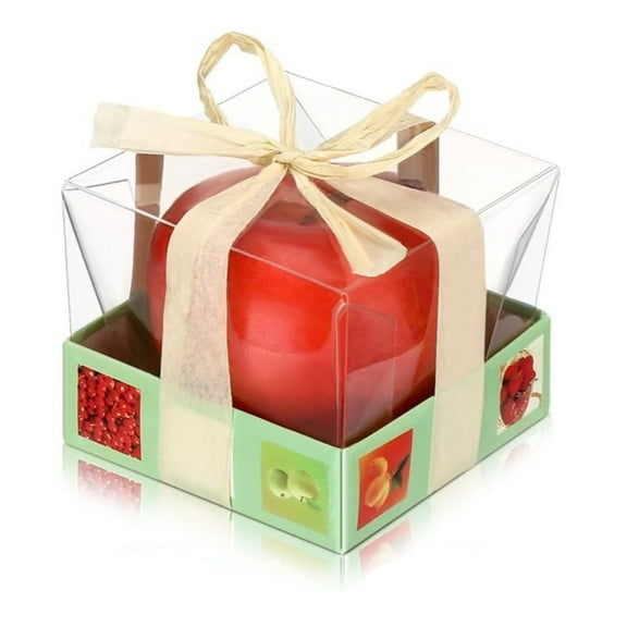 Creative Christmas Eve Gifts, Red Apple Candles Fruit Candles Birthday Christmas Decorations Student Gifts