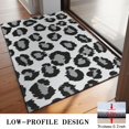thumbnail image 3 of White and Gray Of Leopard Print Door Rugs,Washable Non Slip Door Mats Indoor,Decorative Door Mats,Entry Mat Indoor for Entrance,Bedroom,Kitchen,Bathroom,20"x32", 3 of 6
