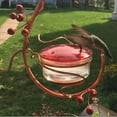 thumbnail image 3 of Comedero Colgante De Colibrí, Comedero Para Pájaros En El Patio, Comedero Para Pájaros De Bayas Rojas Para Decoración De Jardín Yuarrent PT002146-00, 3 of 6