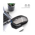 thumbnail image 5 of Wireless Mouse Sensitive Mute Ergonomic 2.4GHz Optical PC Mouse for Laptop - Silver Gray, 5 of 5