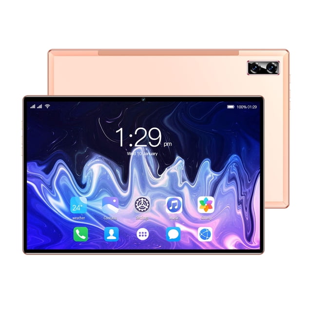 Ganfancp Tablet Pc Tab11 de 10,1 Pulgadas Pantalla de Alta Definición 4+32Gb Octave Chip Rebajas Flash Deals 1X Juego Completo de Paneles Planos