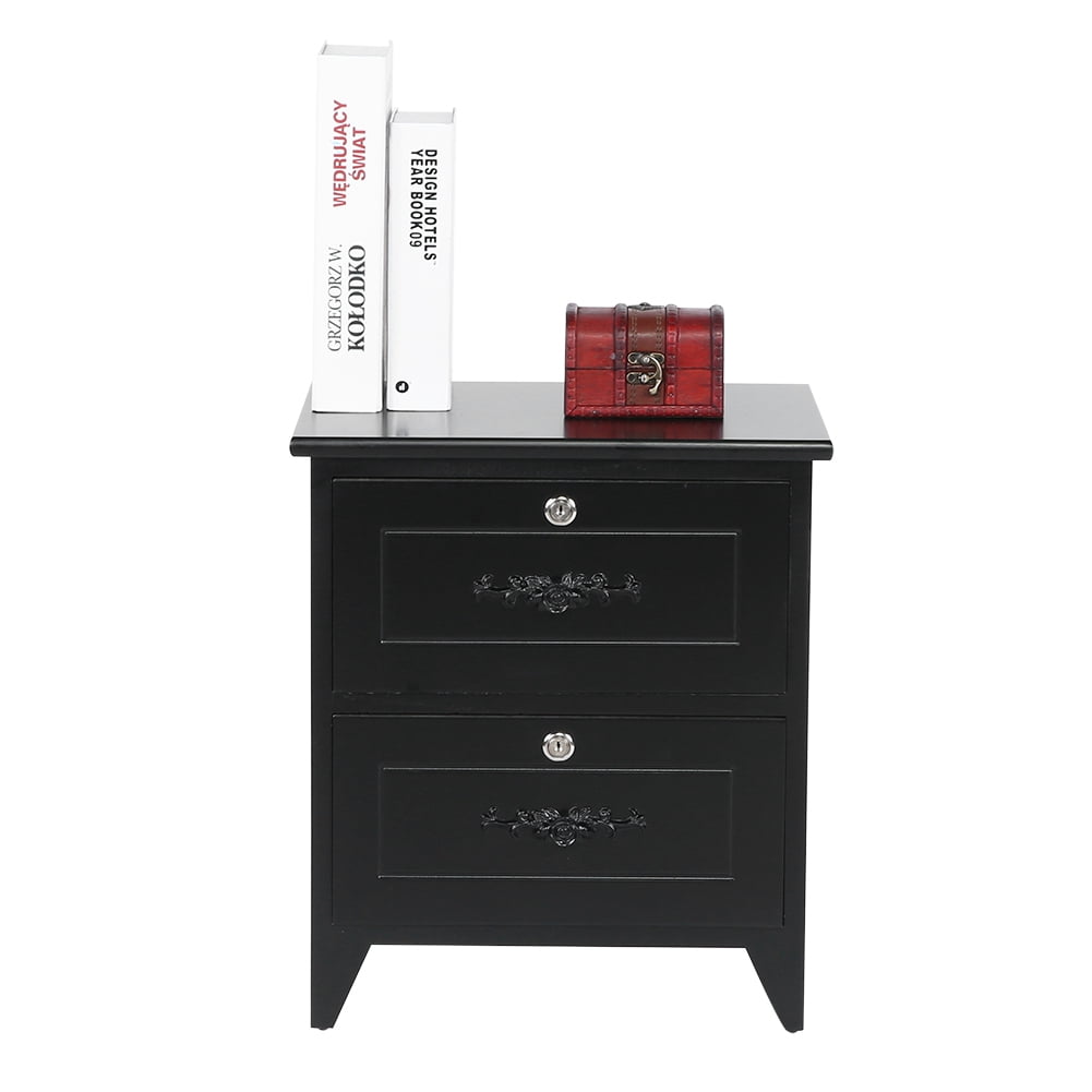 Sonew Nightstand, No Assembly Needed,No Assembly Needed ...