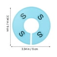 thumbnail image 2 of 20 Pcs Size Separator Clothes Dividers for Clothing Racks Retail Hangers Cut off Labels Tags, 2 of 6