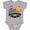 AC-Heather Grey, variant on Inktastic Happy Halloween Bat, Witch Hat, Jack O Lantern Boys or Girls Baby Bodysuit