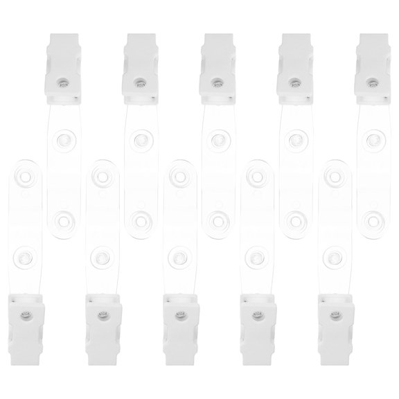 10 Pcs Flag Holders Garden Flag Fasteners Banner Stopper Garden Flag Clip Windproof White Metal Pvc
