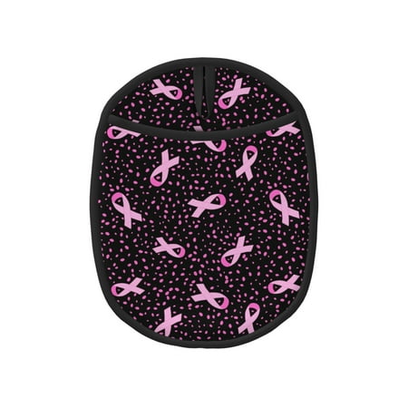 

Naloa Breast Cancer Awareness3 Silicone Pot Holders Oven Mitts Heat Resistant Hot Pads Non Slip Pot Holder for Kitchen Baking and Cooking 9.4 x 7.5 Inches
