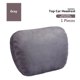 thumbnail image 3 of Reposacabezas para coche nuevo, soporte para el cuello, asiento para el automóvil, cojín de descanso para el cuello, almohada lumbar ajustable universal negra suave con diseño Maybach S Class, 3 of 5