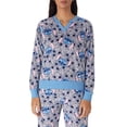 thumbnail image 3 of Richard Leeds International Womens Lilo and Stitch Matching 2 Piece Long Sleeve Pajama Top & PJs Jogger Pants Set with Pockets - Soft & Cozy Sleep & Loungewear Pajamas Sets for Women, Gray, L, 3 of 4