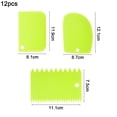 thumbnail image 2 of Cake Scraper Smoother Tool Set, Cake Smoothing Cutter Plate Tool Combo, Cake Icing Scrapper Ormromra CPB-DE-WX603-4, 2 of 5