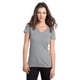 thumbnail image 1 of District® - Juniors The Concert Tee® con cuello en V. DT5501 Gris jaspeado XS Distrito DT5501, 1 of 1