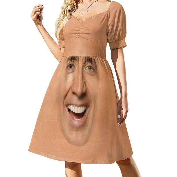 Vestido de manga corta para mujer, vestido de novia, ropa de verano.