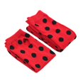thumbnail image 4 of Slccxzc Ladybird Dots Pattern Fingerless Gloves and Thigh High Socks Set, 4 of 7