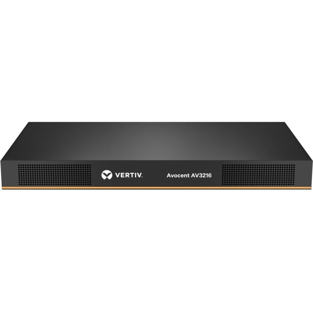 Vertiv Avocent AV3000 KVM Over IP Switch | 16 port KVM | VGA Cable (AV3216-400) - KVM over IP| Rackmount| 8 to 16 port| CAC| User Access Control| Local or Remote Access| Scalable| 2-Year Full Cover...