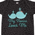 thumbnail image 4 of Inktastic My Nonna Loves Me Boys or Girls Baby Bodysuit, 4 of 5