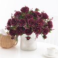 thumbnail image 3 of EIMELI Simulation Flower Wedding Decoration Maintenance Free Attractive Fake Silk Peony Artificial Flower, 3 of 5